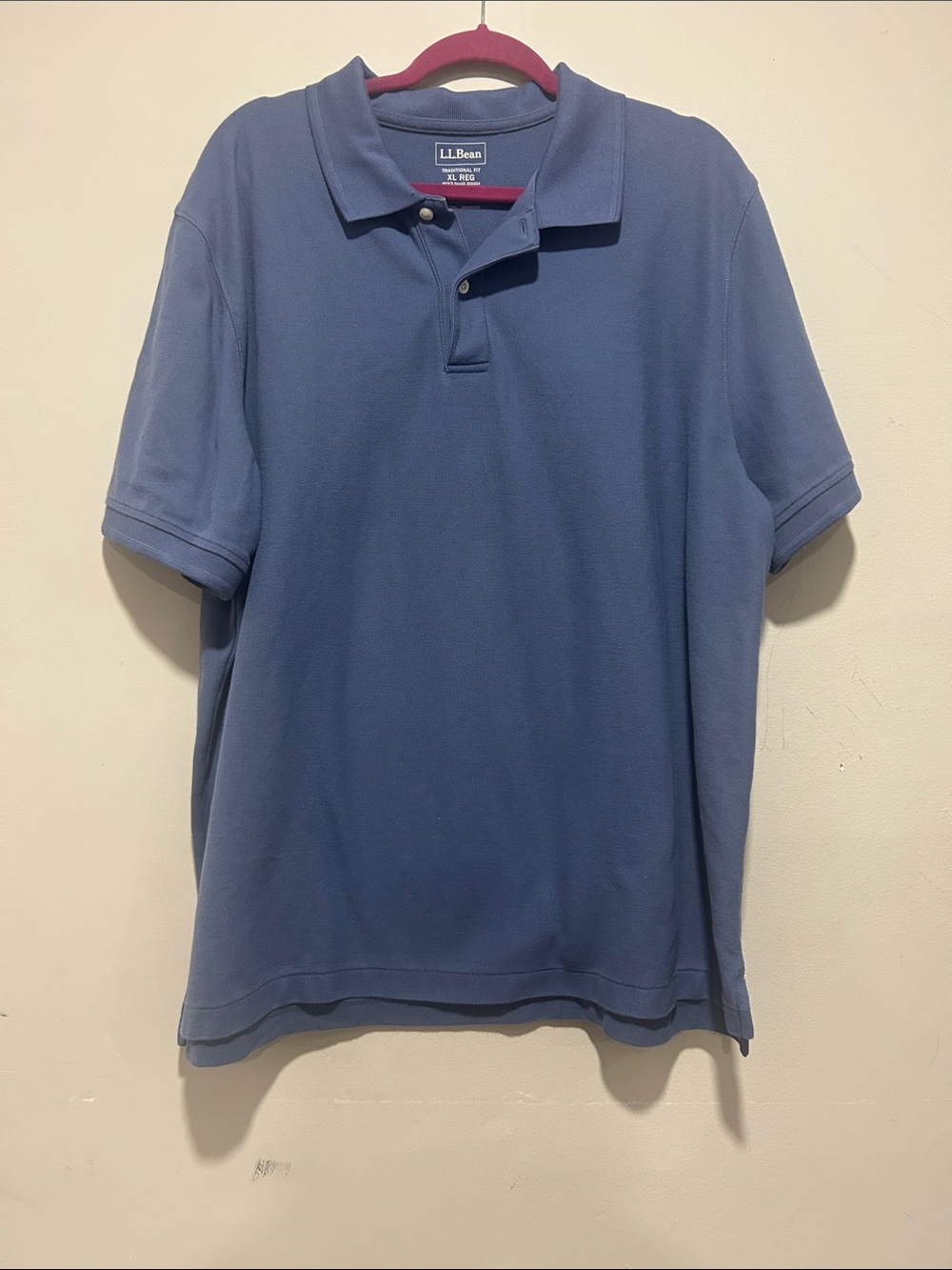 L.L. Bean Men's Slate Blue Polo